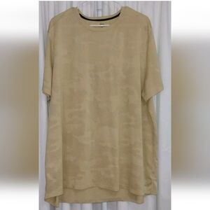 Dick's Sporting Goods Men's Gold Camo Sports Shirt Pullover 3X